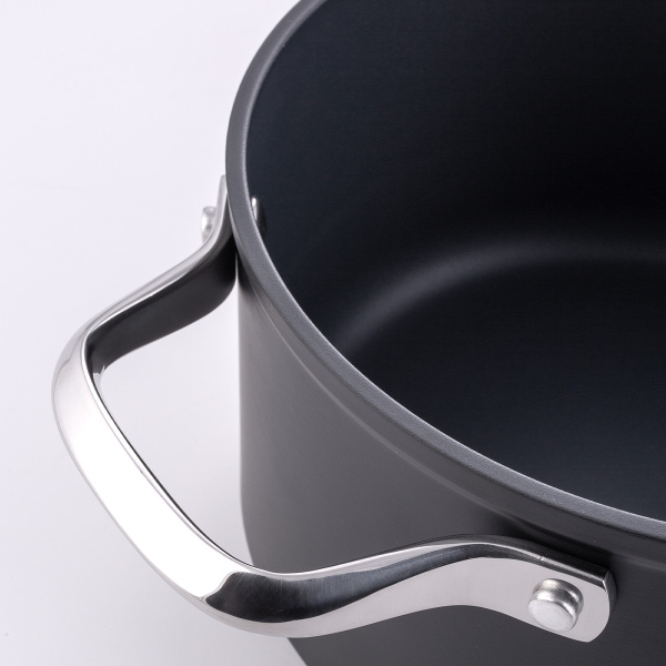 Pot with titanium coating Ø 20 cm - Saturn Terra Lunasol