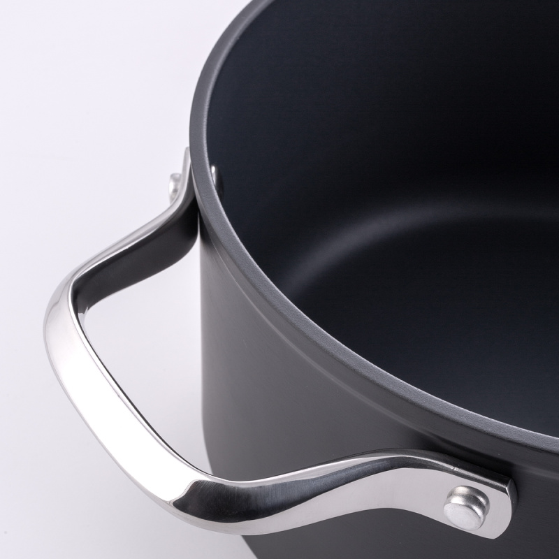 Pot with titanium coating Ø 20 cm - Saturn Terra Lunasol