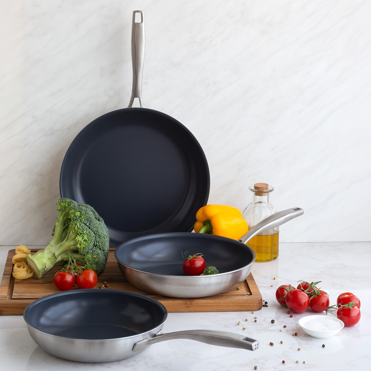 Set padelle 3 pz | Sirius Terra Multi-layer
