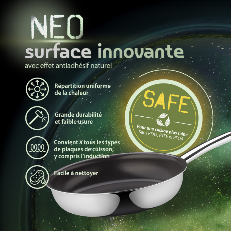 Poêle ø 26 cm | Orion Expert Neo Lunasol
