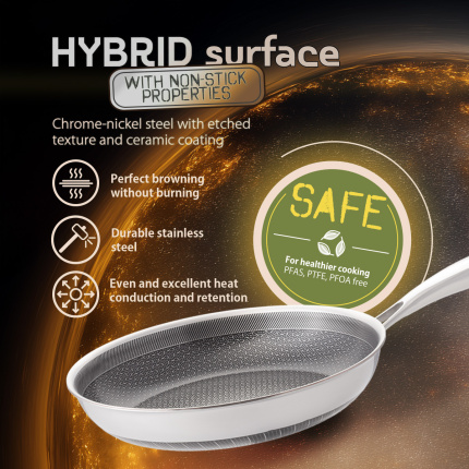 Frying pan ø 26 cm | Orion Expert Hybrid Lunasol