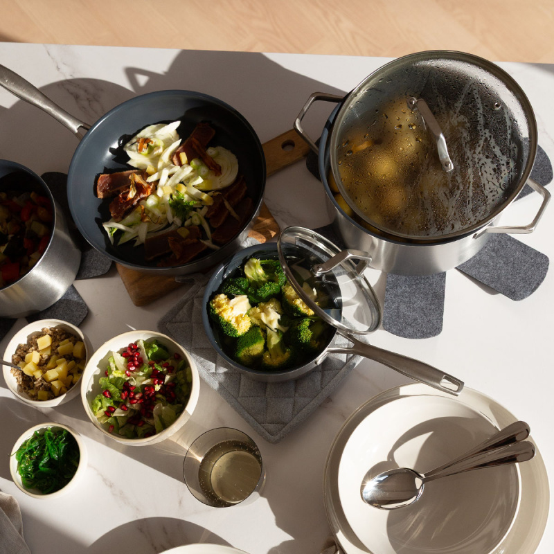 Starter set of pots and pans 10 pcs | Sirius Terra