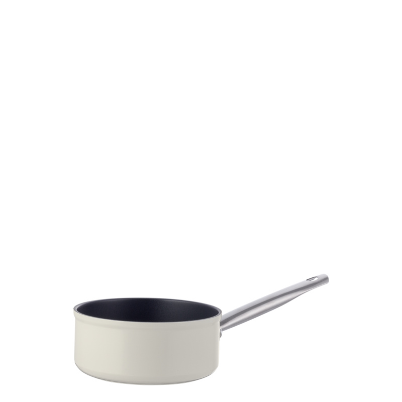 Casseruola con rivestimento in titanio crema Ø 16 cm - Saturn Terra Lunasol