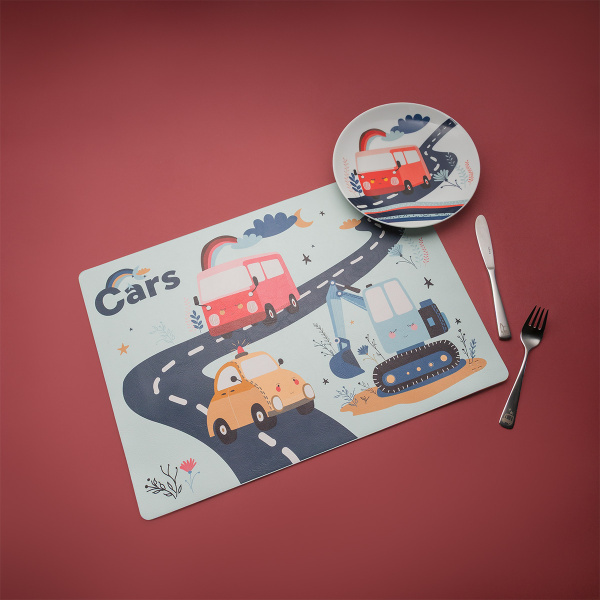 Kinder-Tischset Cars 45 × 32 cm – KIDS WORLD