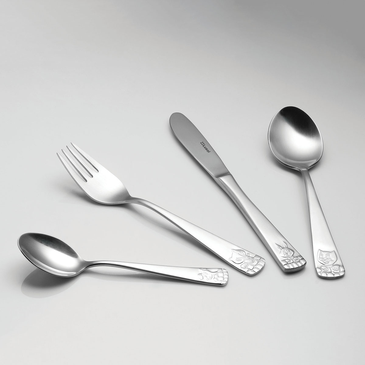 Children's 4-Piece Cutlery Set – Lusol 755