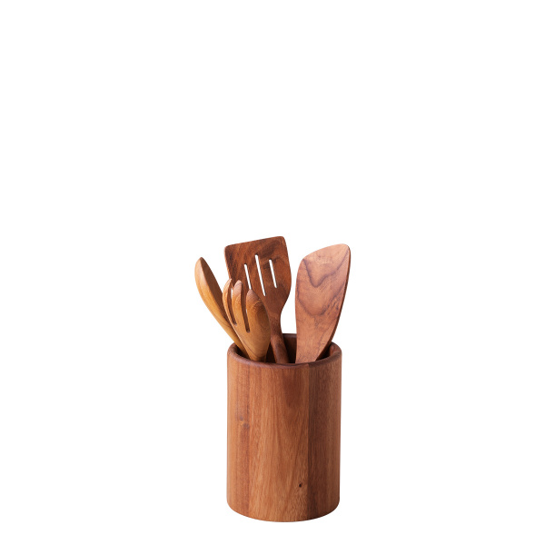 Utensilienhalter Agát 17,8 cm × 12,7 cm – FLOW Wooden