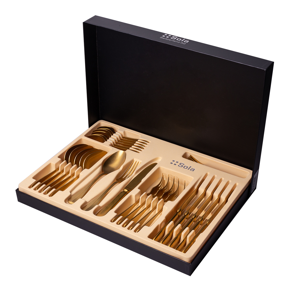 Set di posate 24 pezzi - Baguette Vintage PVD Gold