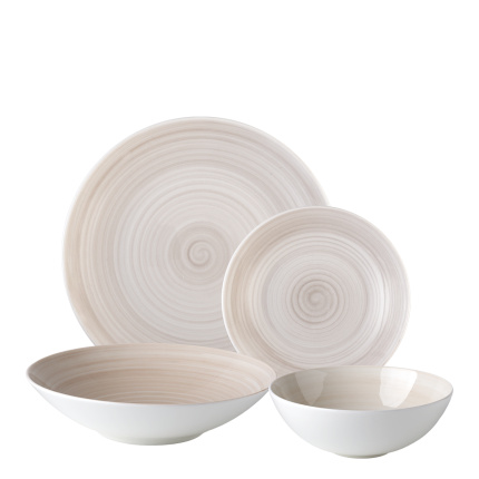 Set piatti 16 pz | Premium Platinum Line Rocca