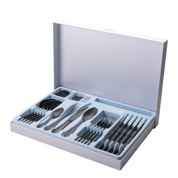 Set di posate 24 pezzi - Baguette Vintage nero
