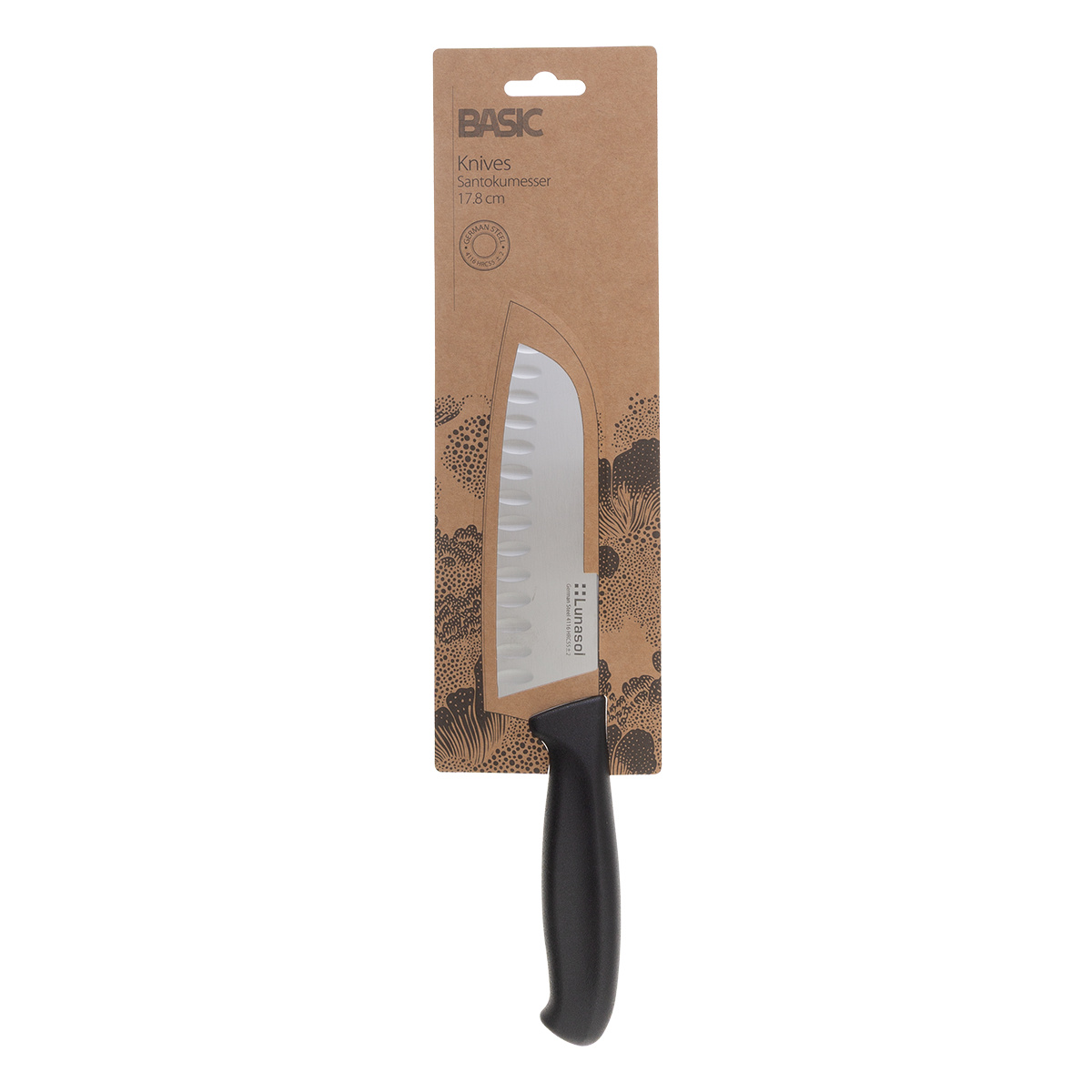 Santoku knife 17,8 cm | Basic Lunasol