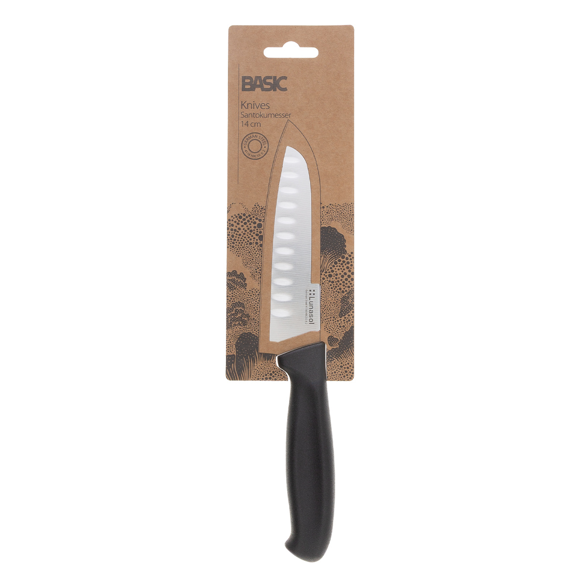 Coltello Santoku 14 cm | Basic Lunasol