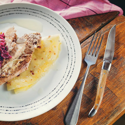 Steakmesser mit Holzgriff - Basic