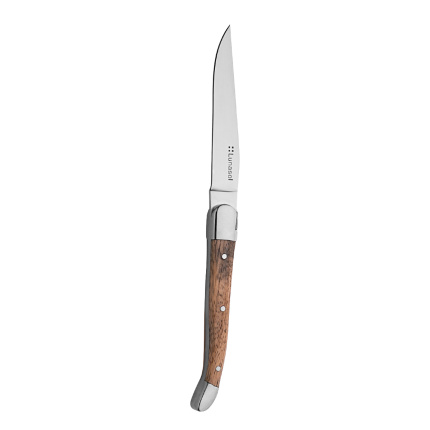 Couteau à steak à manche en bois - Basic