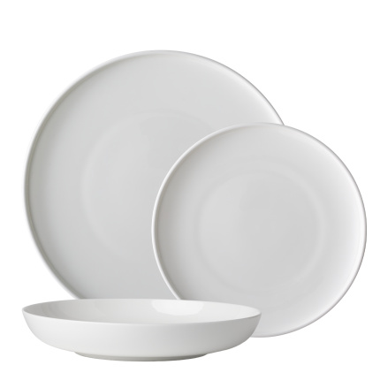 Teller-Set 18-tlg. – Premium Modern Platinum Line