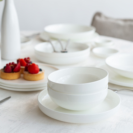 Bowl 14.5 cm, H: 5.5 cm – Premium Modern Platinum Line
