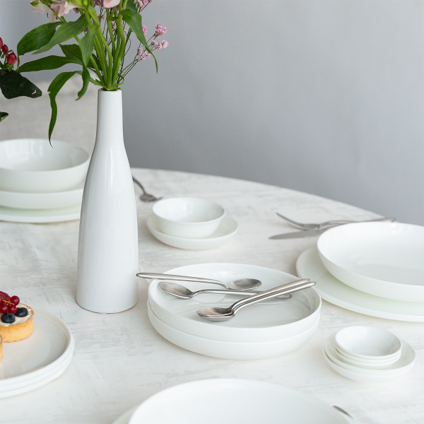 Deep plate U-Coupe 20.5 cm H: 3 cm – Premium Modern Platinum Line