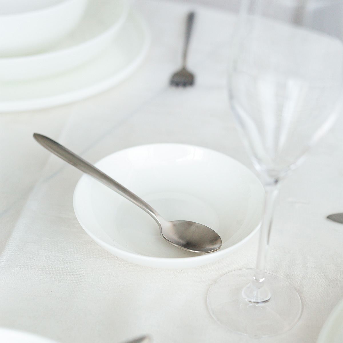 Small bowl 10 cm, H: 2.5 cm – Premium Modern Platinum Line