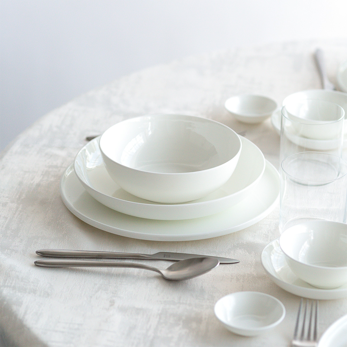 Bowl 17 cm, H: 6 cm – Premium Modern Platinum Line