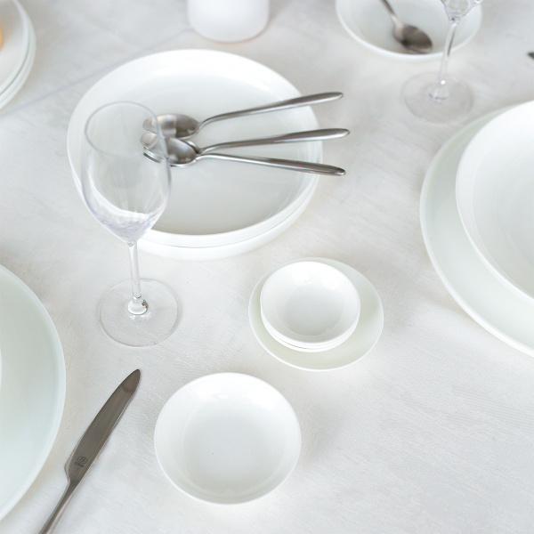Piatto fondo U-Coupe 20,5 cm H: 3 cm – Linea Premium Modern Platinum