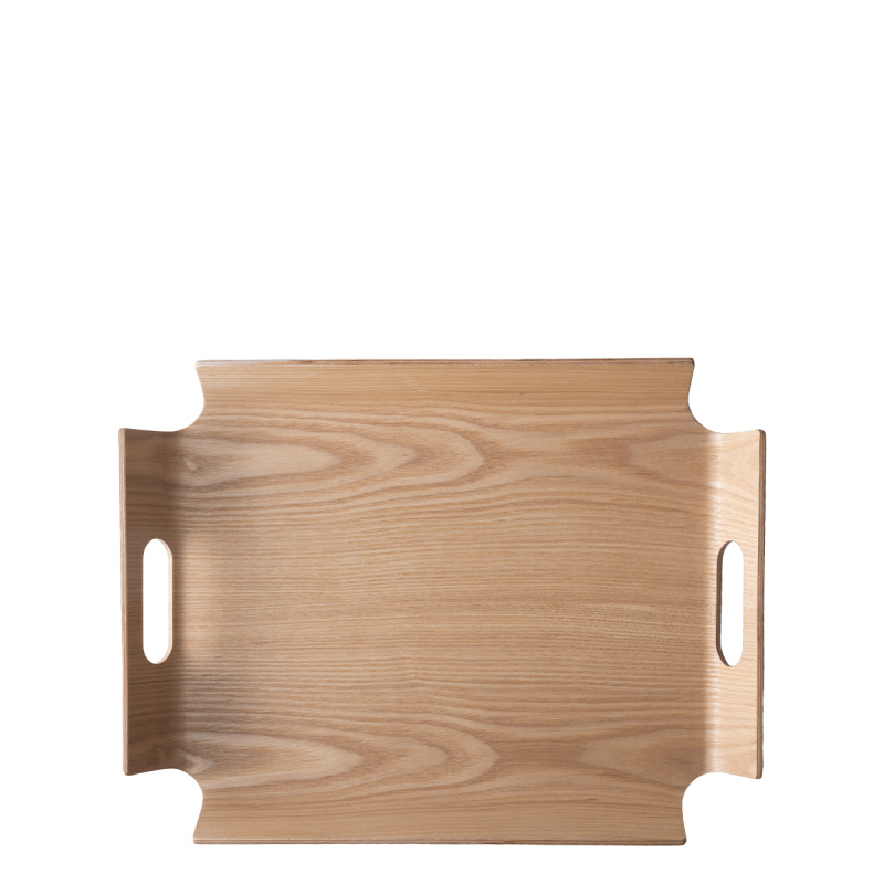 Tray 44.5 x 33.5 x 4.5 cm – Elements Wood ash