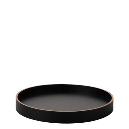 Round tray Ø 30 cm, H: 5 cm – Elements Wood Wengue