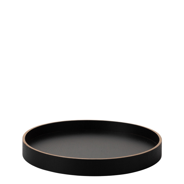 Round tray Ø 30 cm, H: 5 cm – Elements Wood Wengue