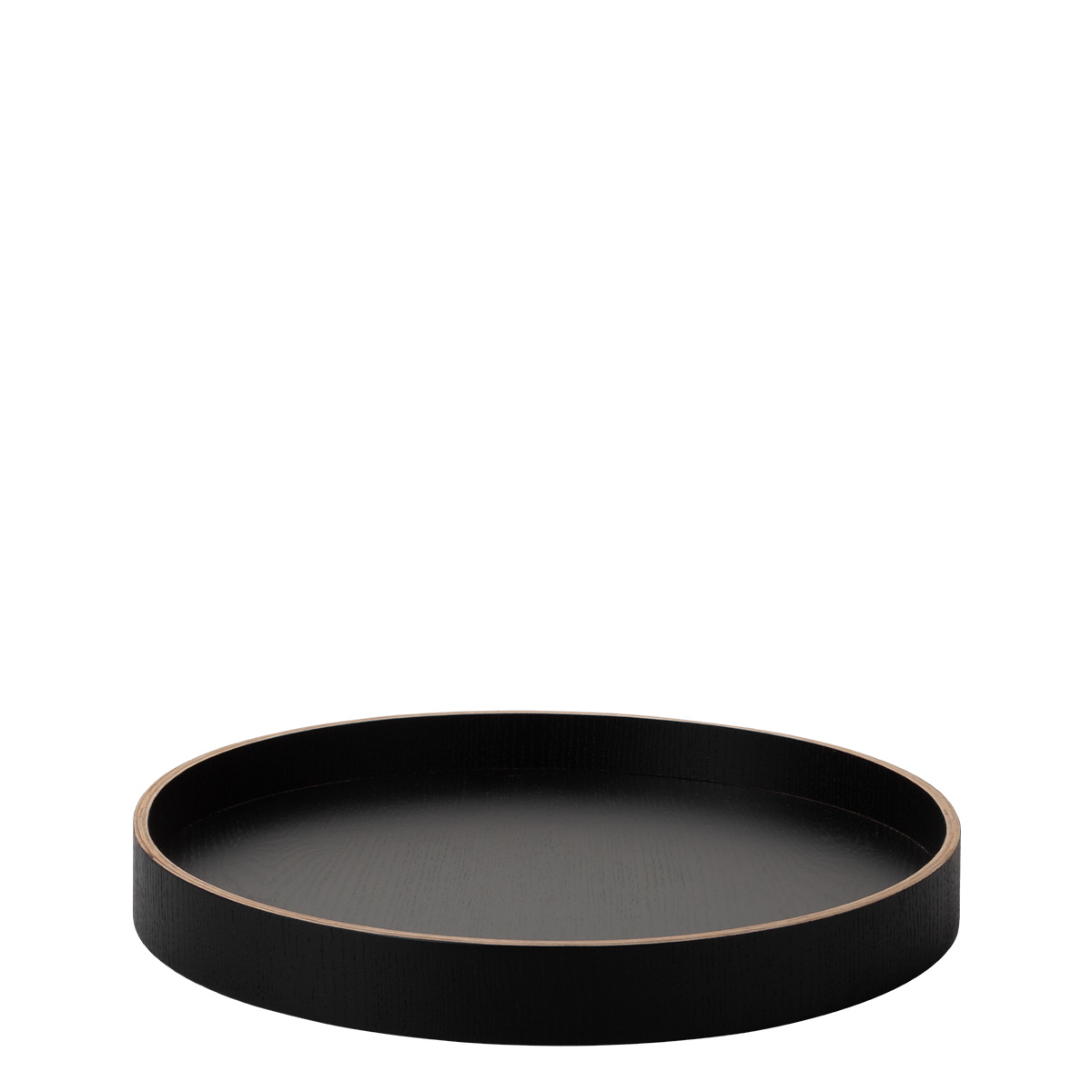 Plateau rond Ø 30 cm, H : 5 cm – Elements Wood Wengue