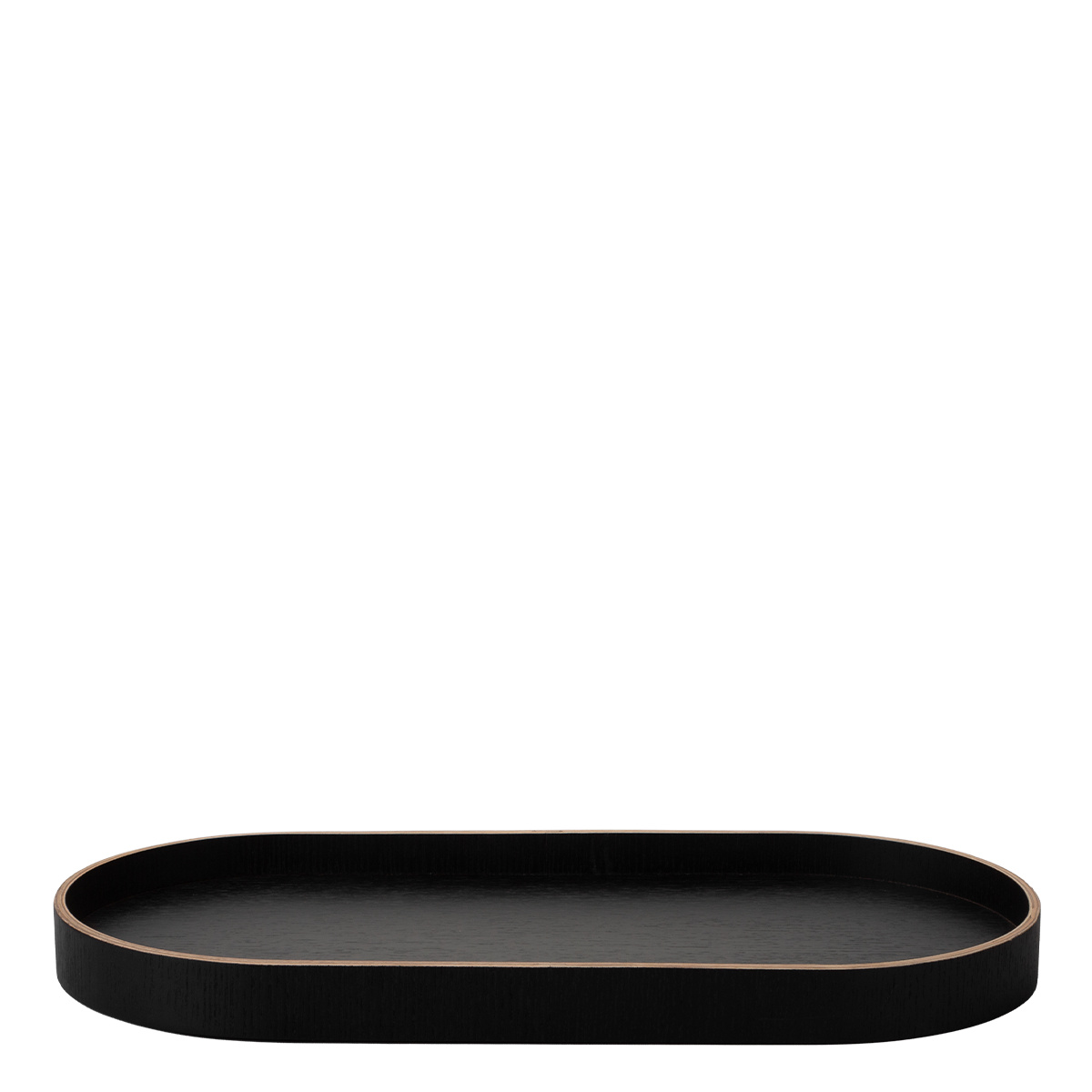 Plateau ovale 40 x 20 x 3 cm – Elements Wood Wengue