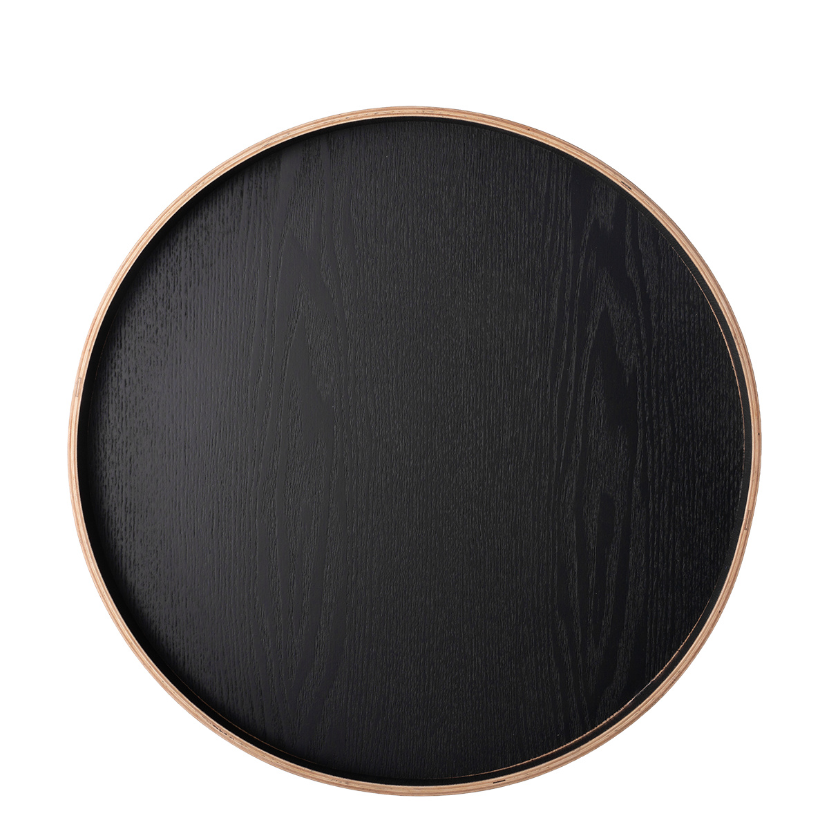 Vassoio rotondo Ø 40 cm, H: 3.5 cm – Elements Wood Wengue