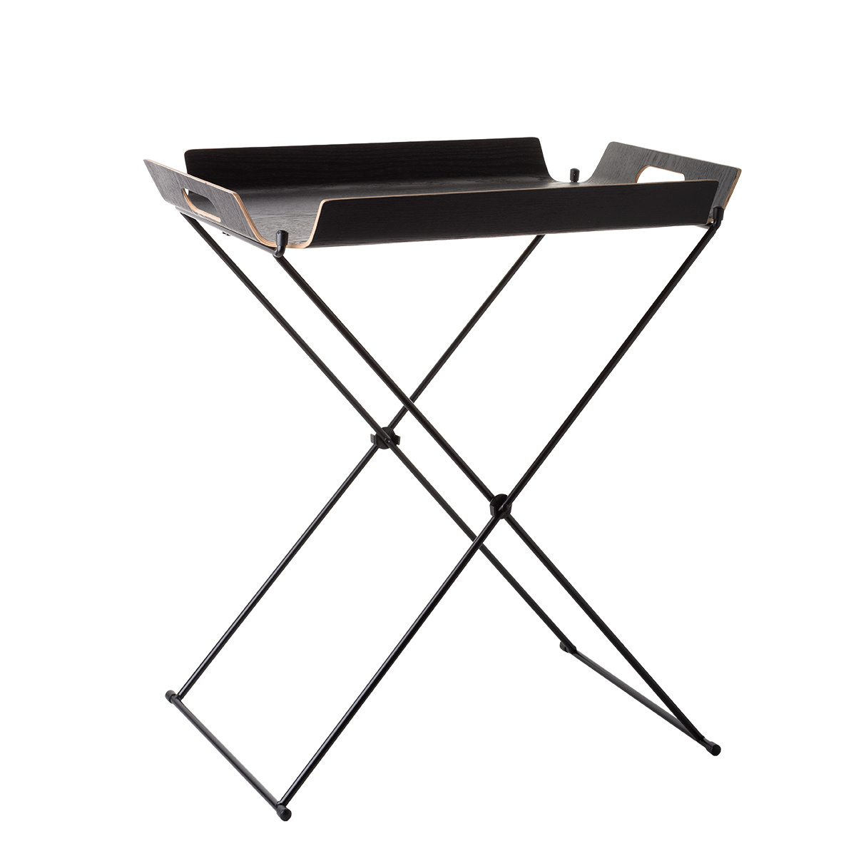 Supporto nero 55 x 40 x 48 cm – Elements Wood