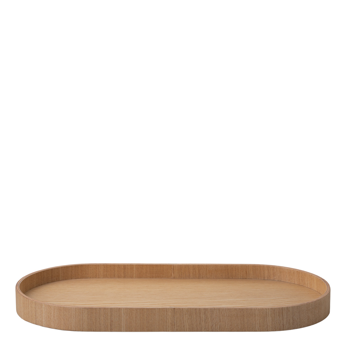 Oval tray 40 x 20 x 3 cm – Elements Wood ash