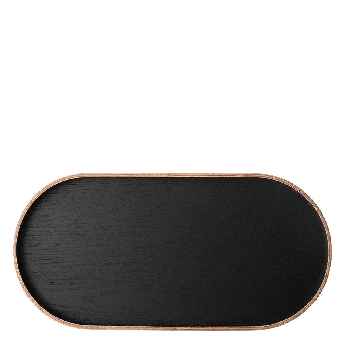 Plateau ovale 40 x 20 x 3 cm – Elements Wood Wengue