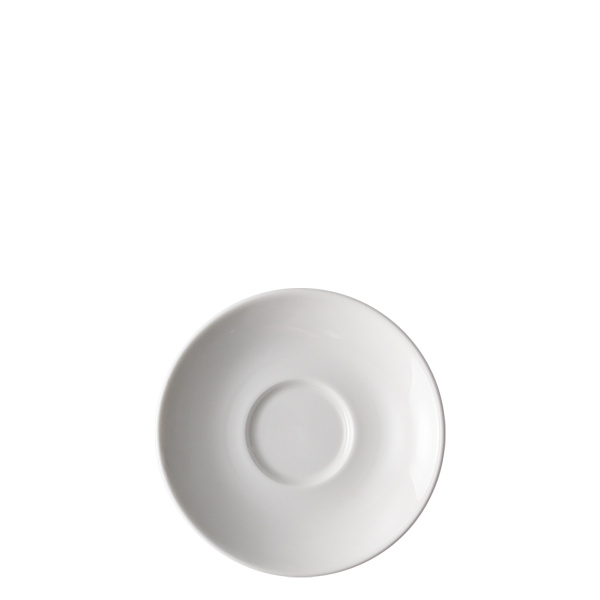 Mocca saucer 12 cm — Fine Dining White Frosty