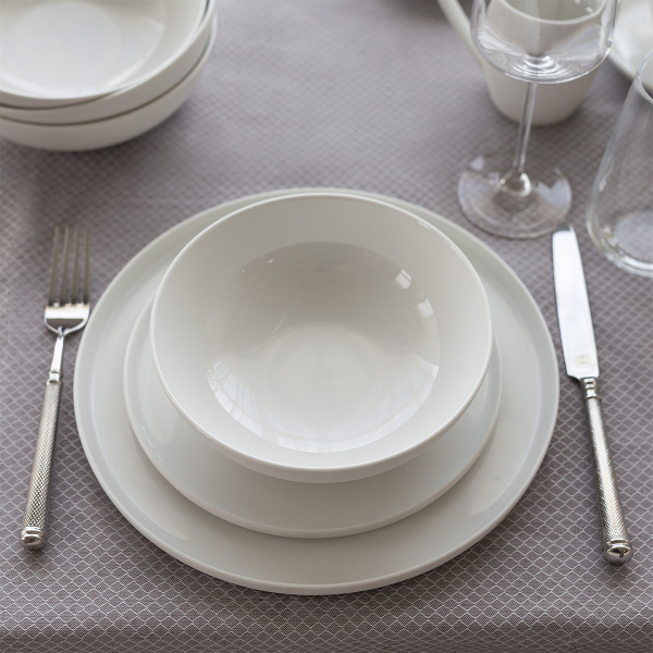 Teller-Set 12-tlg. — Fine Dining White