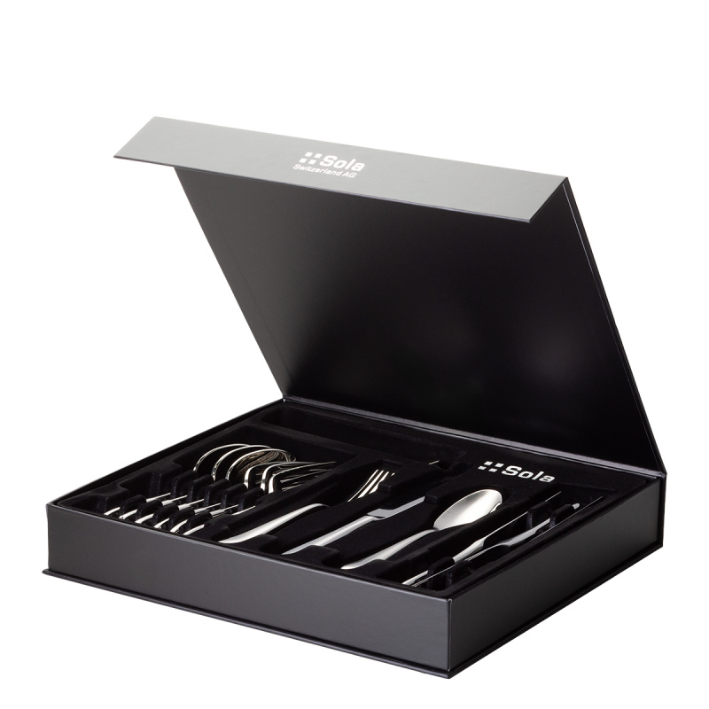 Cutlery set 16 pcs - Turin Plaza in a magnetic box