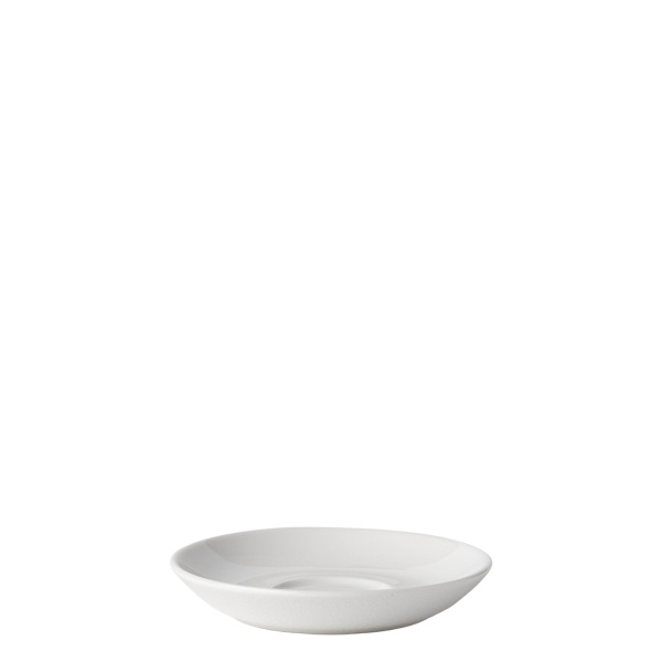 Mocca saucer 12 cm — Fine Dining White Frosty