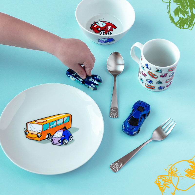 Children's 4-Piece Cutlery Set – Lusol 755
