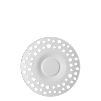Mocca saucer perforated ø 12,5 cm — Flow Lunasol