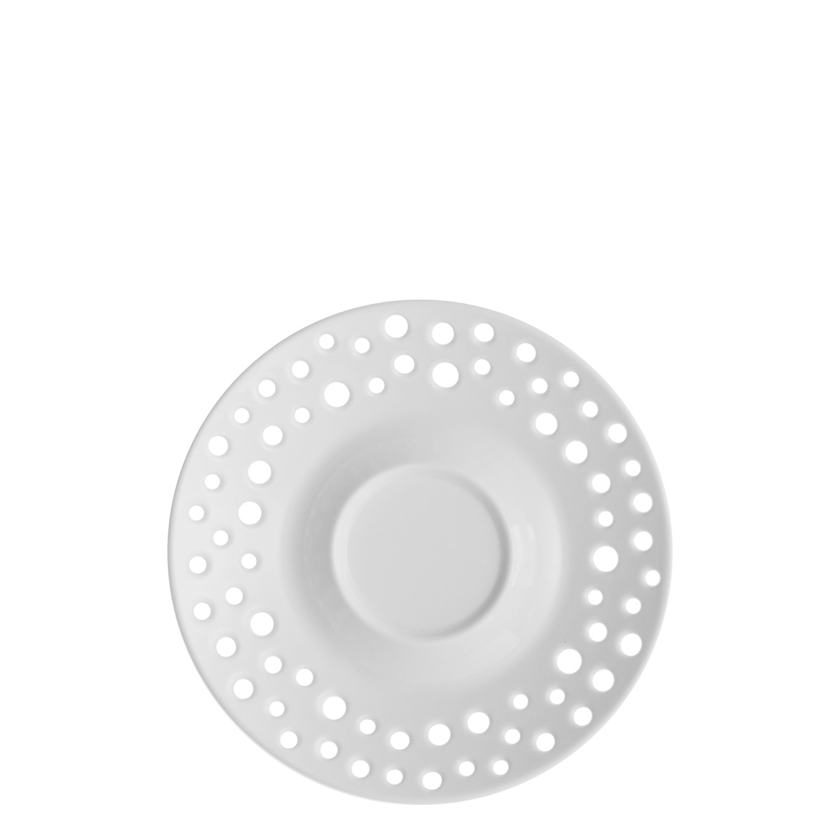 Piattino da caffè perforato ø 15 cm — Flow Lunasol