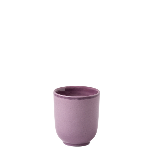 Mokka cup without handle 80 ml | Gaya Solatelier Aubergine