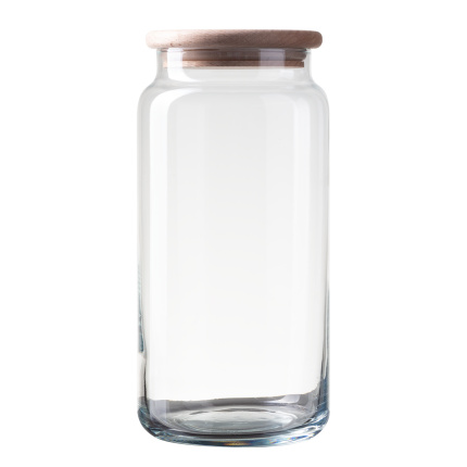 Glass container with lid 1,3 l | Basic Kitchen Lunasol