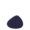 Glasuntersetzer triangle PVC blau 14 x 11.5 cm - Elements Ambiente