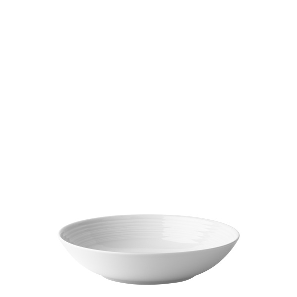 Teller tief Coupe classic Deco 22 cm Set 6-tlg. – UNIVERS Weiss