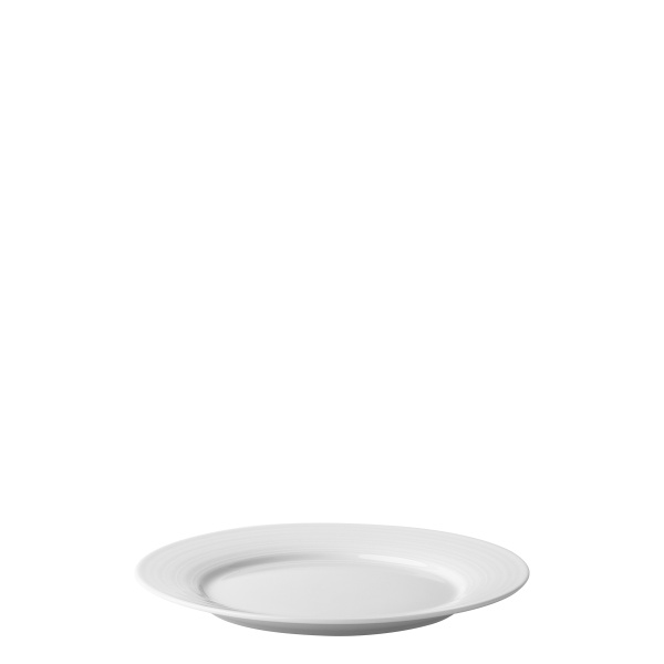 Piatto piano con bordo Deco 20,5 cm set 6 pezzi – UNIVERS bianco