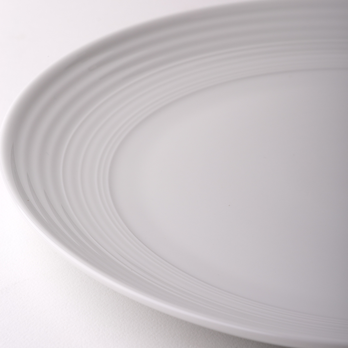 Assiette plate Coupe classic Deco 29 cm lot de 6 pcs – UNIVERS blanc