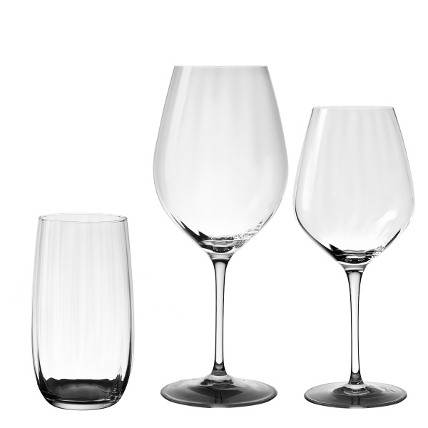 Starter glass set for the home 18 pcs – Optima Line Glas Lunasol