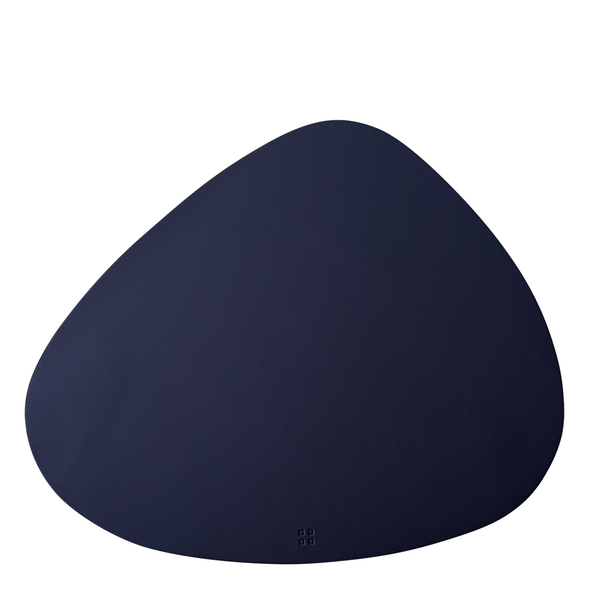 Placemat triangle PVC blue 45 x 37 cm - Elements Ambiente