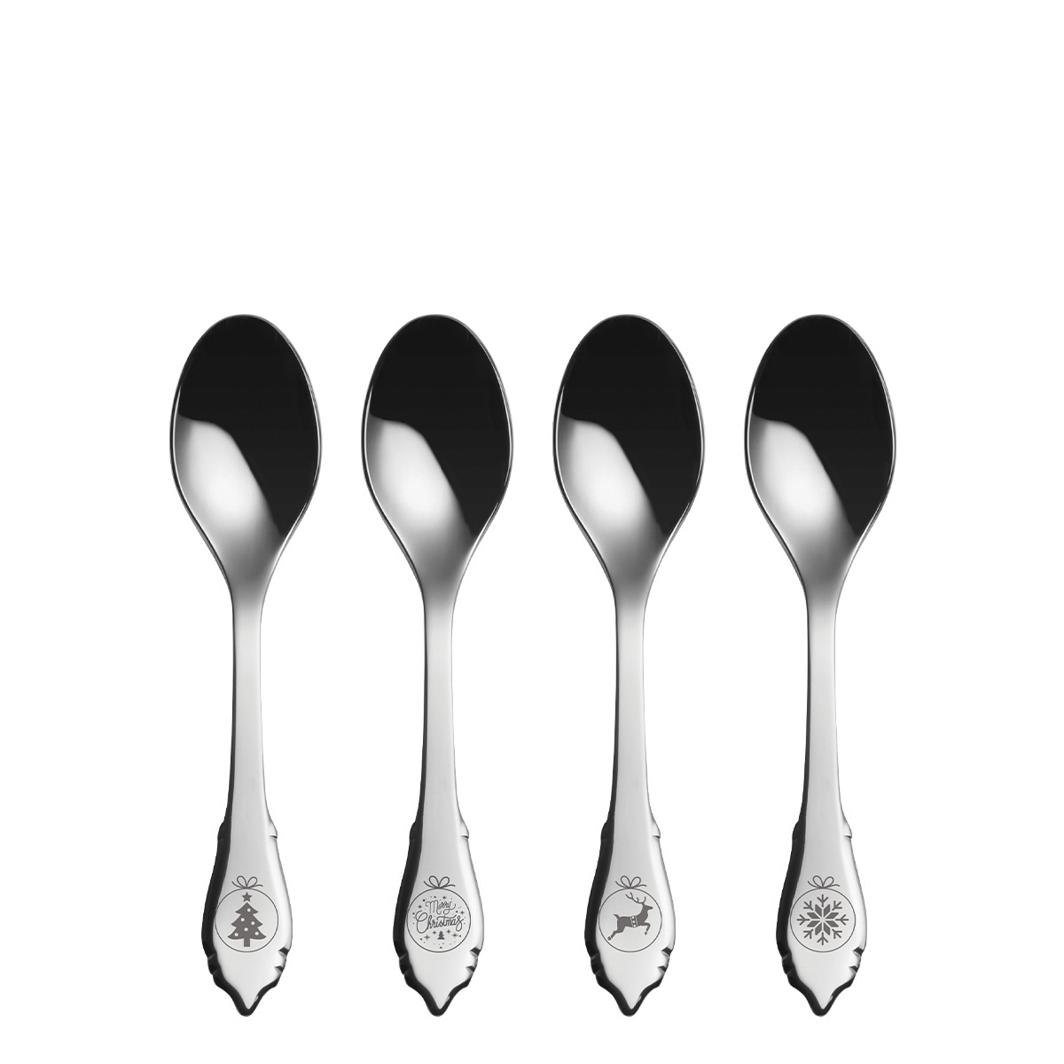 Coffee Spoons Duke 4 pcs Christmas | Sola