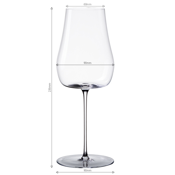 Universal glass 400 ml set 2-piece Green Wave glass Lunasol