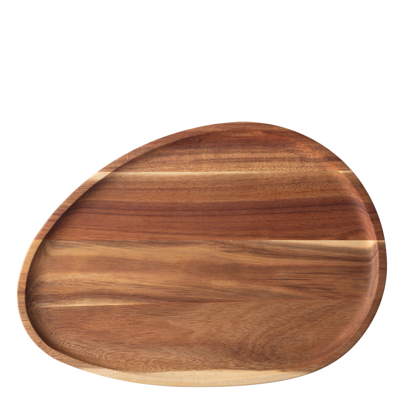 Tray Triangle Acacia 35 x 25 cm - FLOW Wooden
